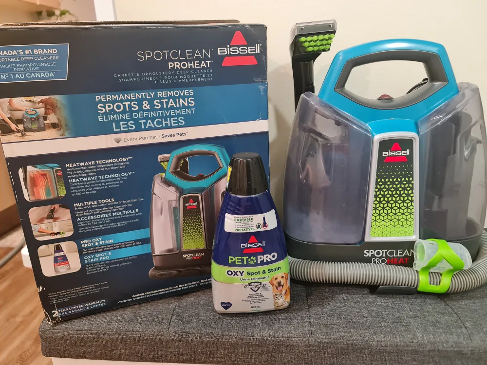 Bissell SpotClean ProHeat Carpet and Upholstery Cleaner thumbnail