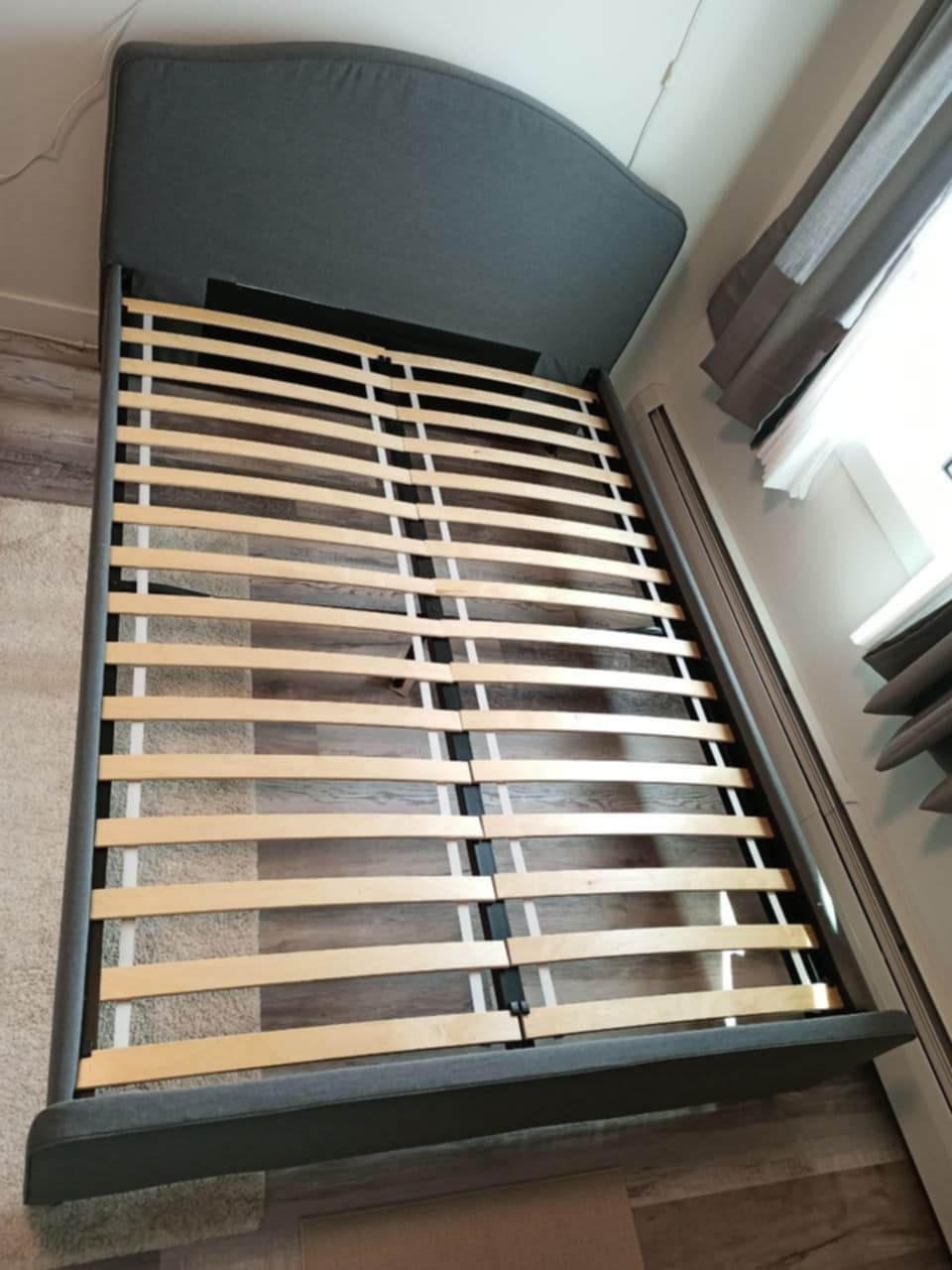 Double bed frame and mattress - photo 3
