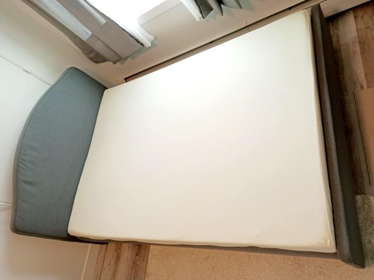 Double bed frame and mattress - photo 5