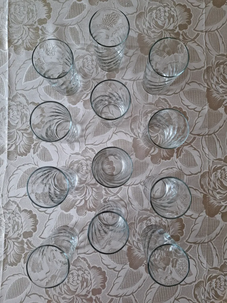 Set of 12 Drinking Glasses $1 each image indicator(2)