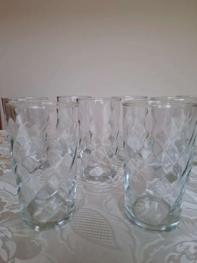 Set of 12 Drinking Glasses $1 each image indicator(3)
