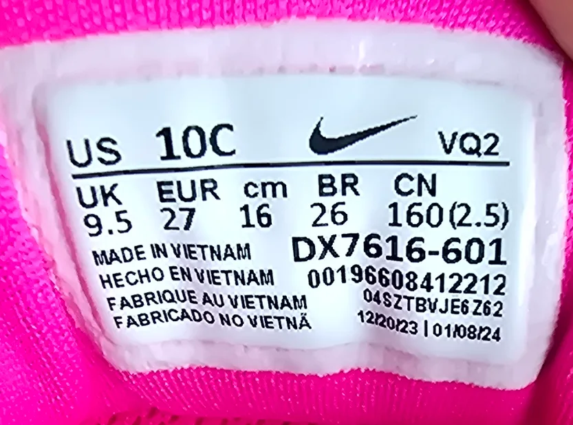 Girls Nike Star Runner Sneakers - Size 10C image indicator(4)