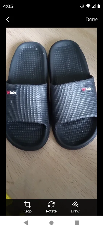 New men n women colourful slippers $10ea, men crosc $20ea. image indicator(2)