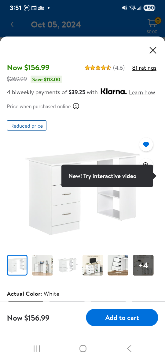 White Desk and a Chair - photo 4