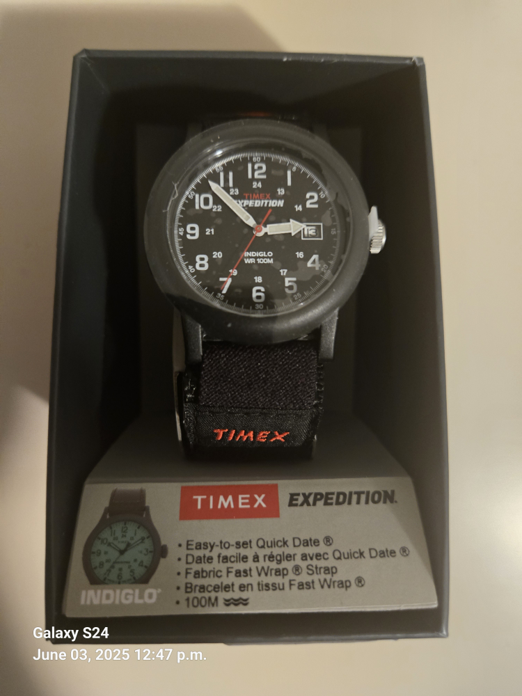 NEW! Timex Expedition Watch