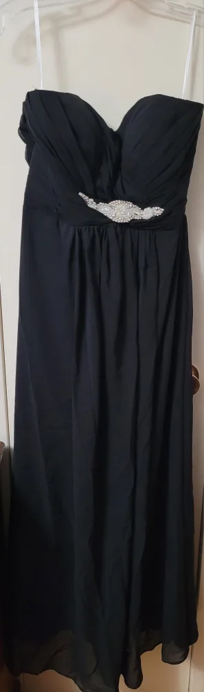 Black Strapless Formal Dress- Size 16/XL image indicator(2)