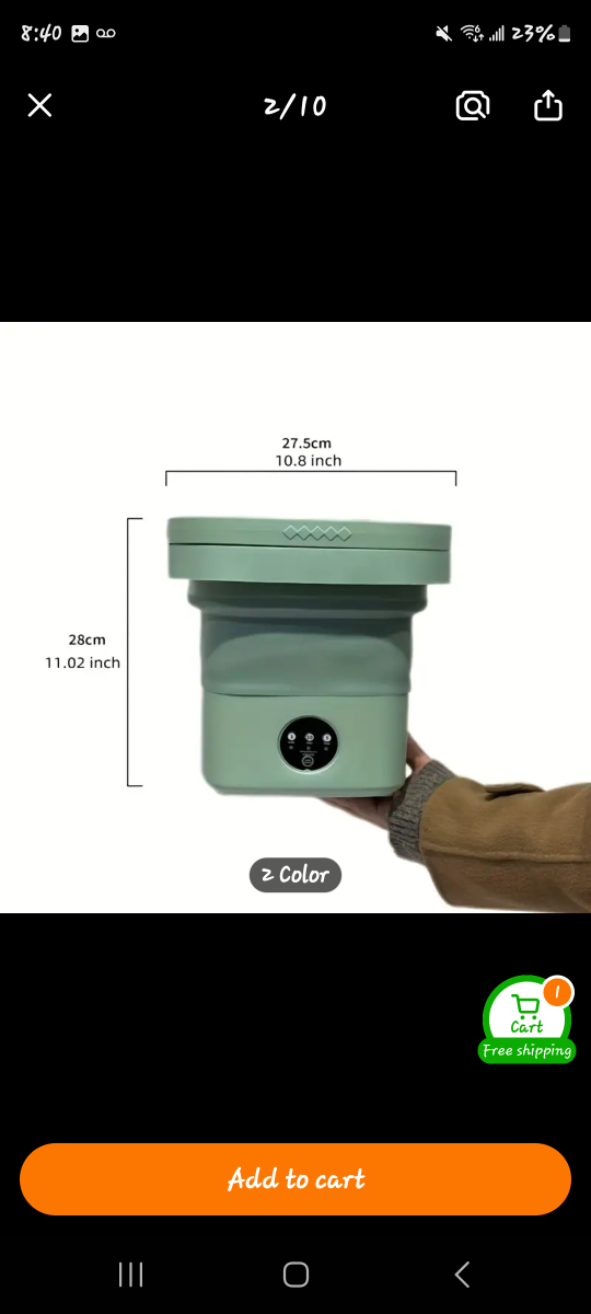 Portable Washing Machine - photo 3