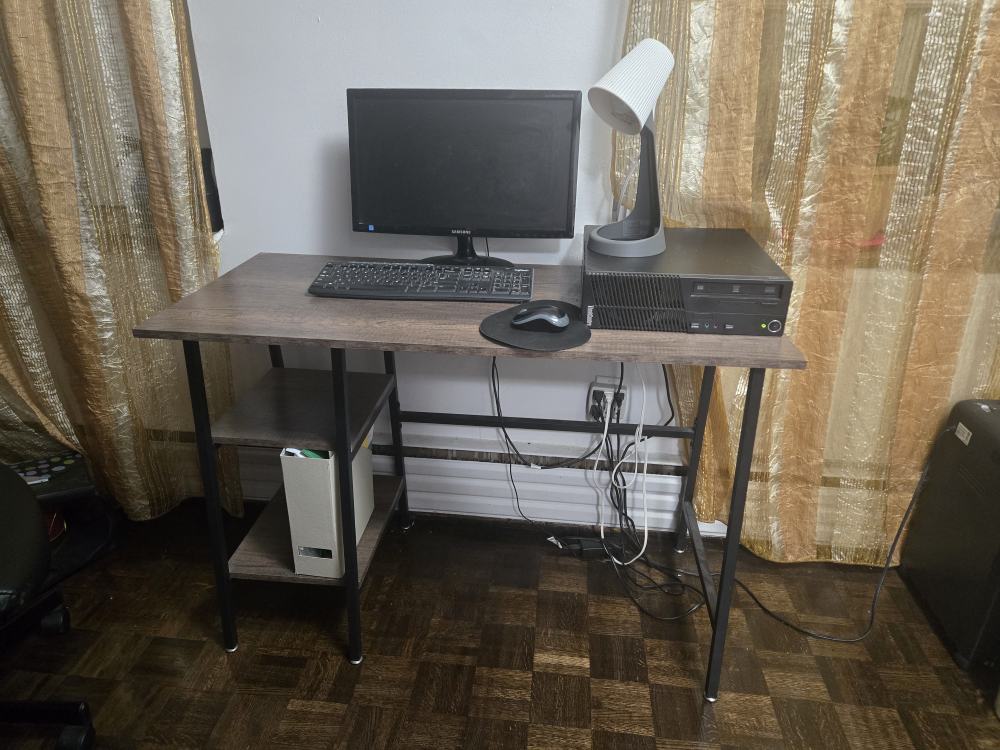 Computer Desk and Computer Chair