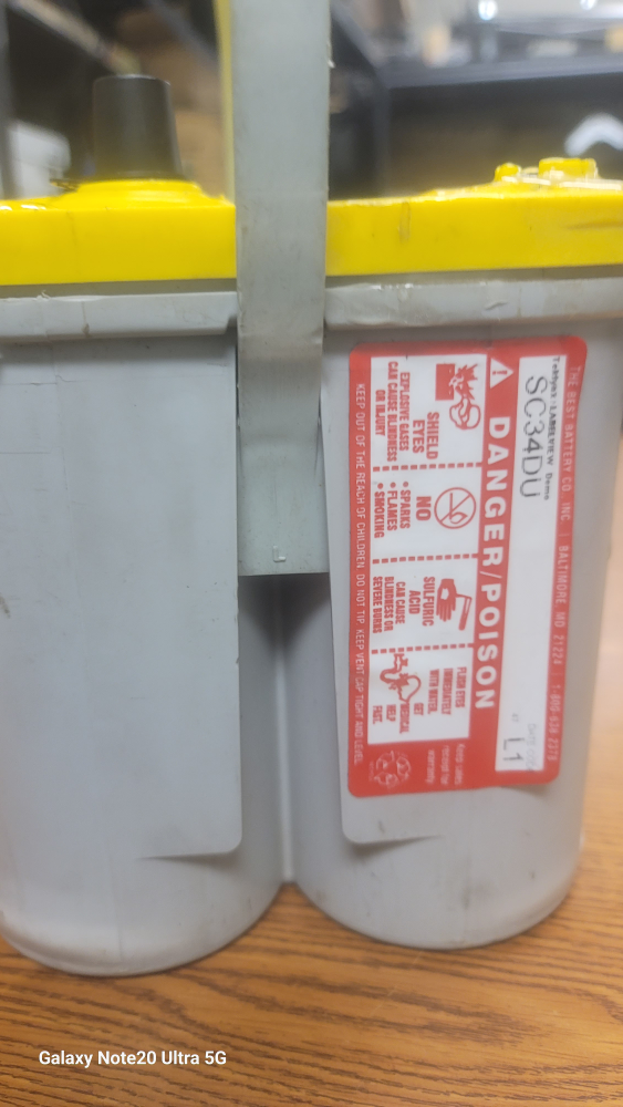 Optima Yellowtop 34/78SC34DU Battery - photo 2