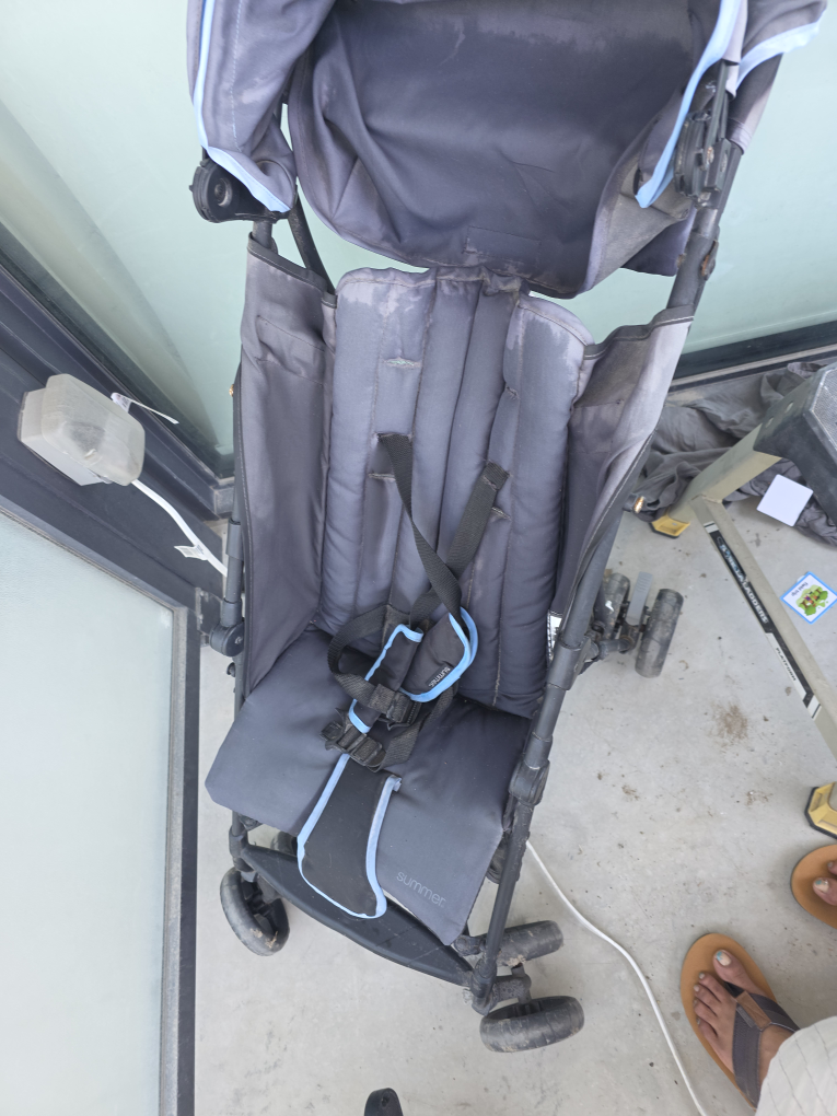 Summer 3D mini Stroller - Grey and Blue - photo 2