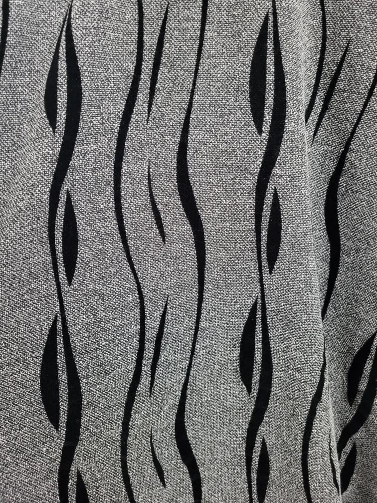 Grey & Black Patterned Dress image indicator(3)