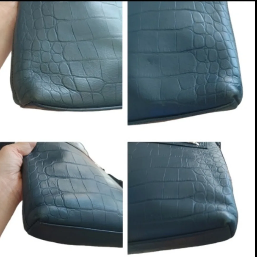 Vintage MCM Blue Crossbody Bag image indicator(7)