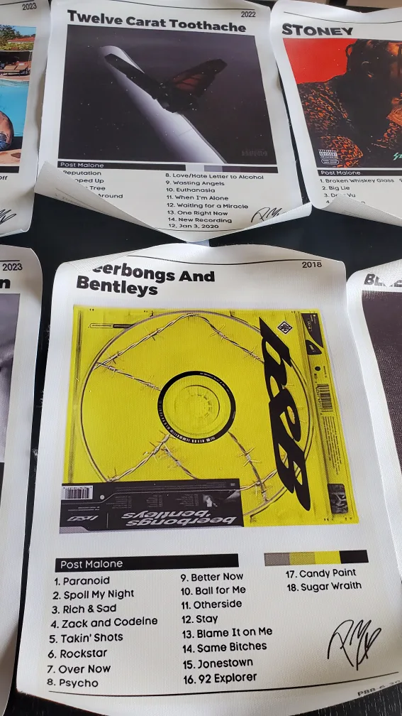 Post Malone Album Canvas Posters image indicator(4)