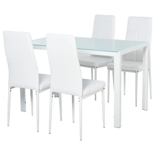 Modern Dining Table with Chairs image indicator(2)