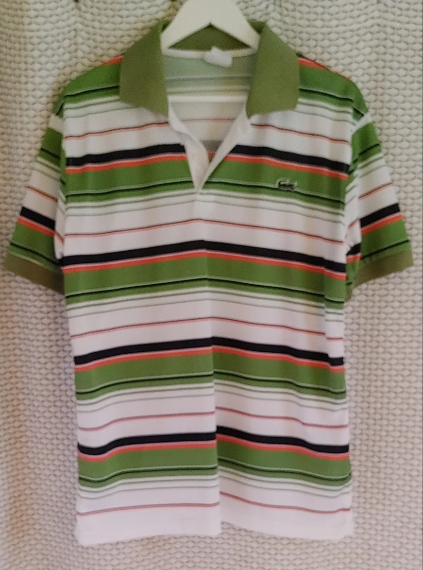 Lacoste Striped Polo Shirt - Size 6 thumbnail