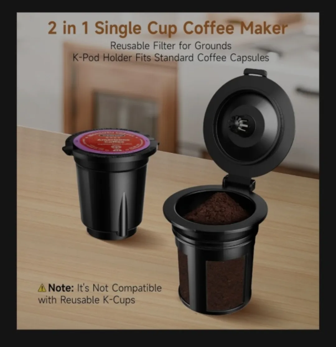 Horavie Single Serve Coffee Maker🥕 image indicator(8)