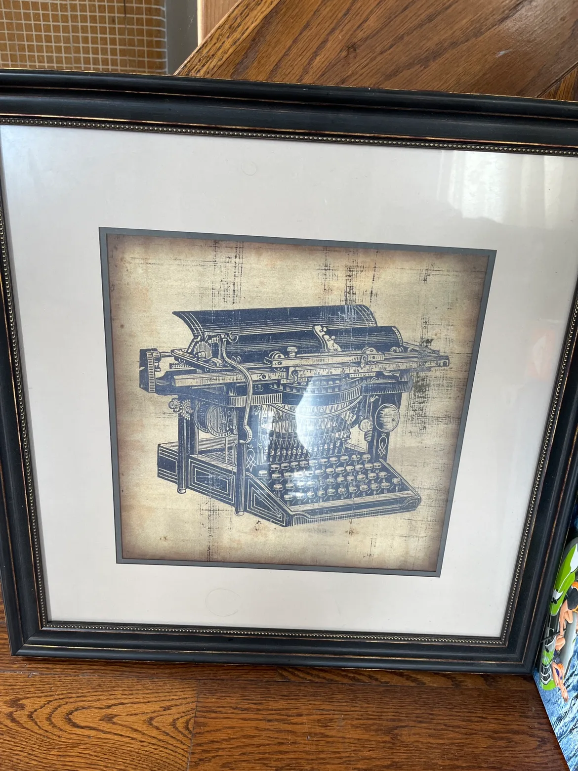 Framed Typewriter Print thumbnail