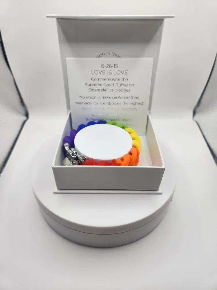 Love is Love Rainbow Bracelet thumbnail