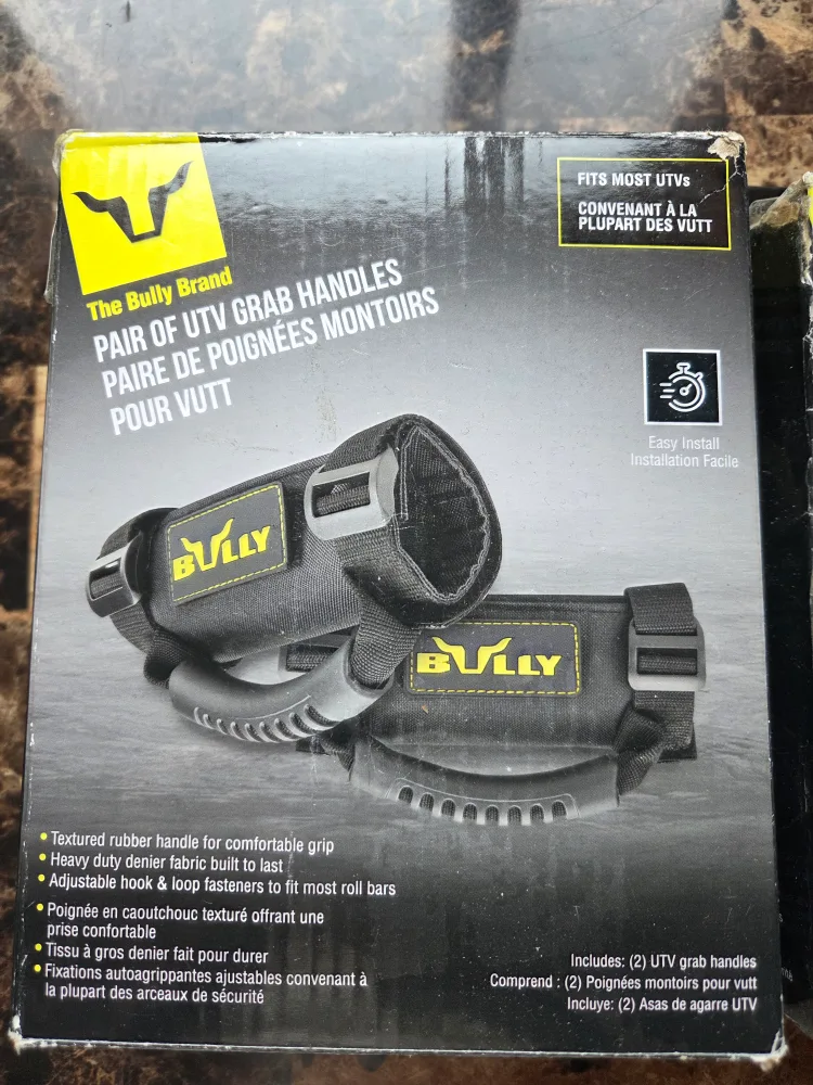 Brand New High Quality Bully UTV Roll Cage Hand Holder Pair image indicator(2)