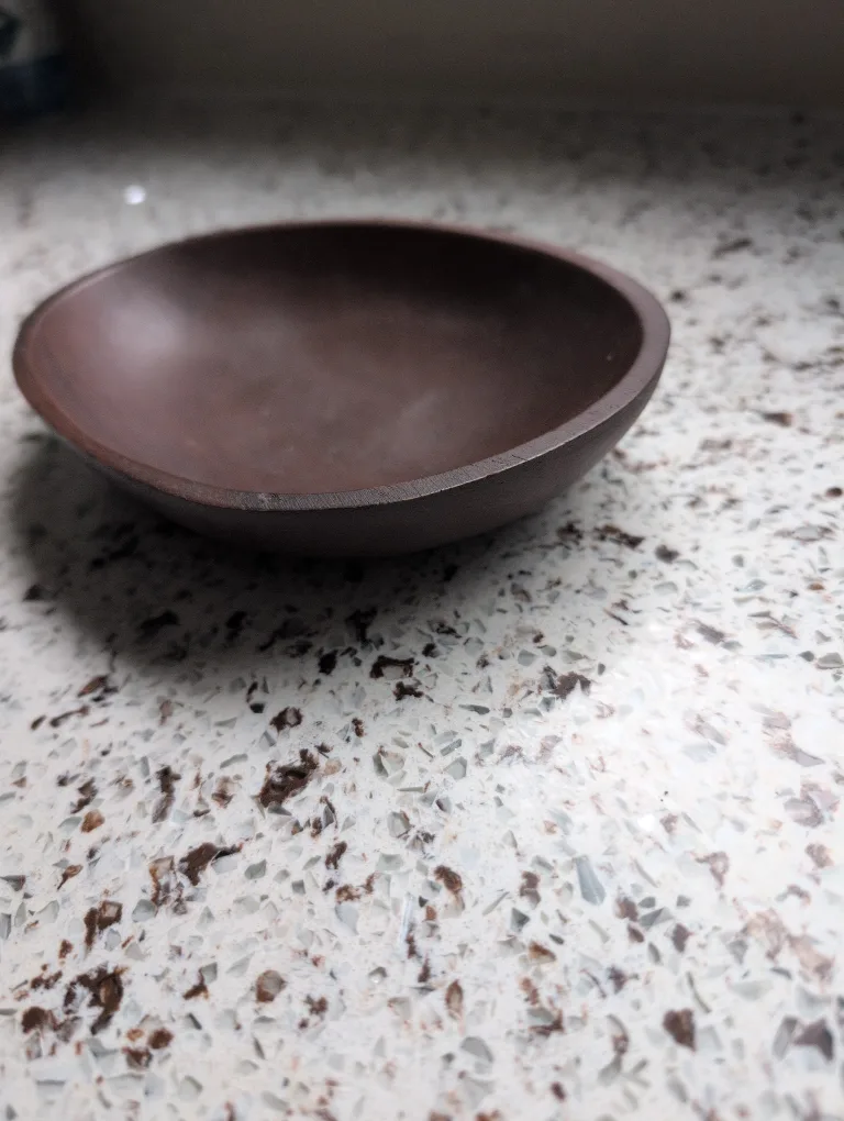 Handcrafted Wooden Oval Bowl 🥕 image indicator(3)