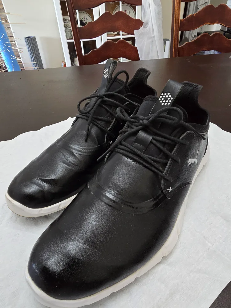 Puma Ignite Golf Shoes - Black, US 9 thumbnail
