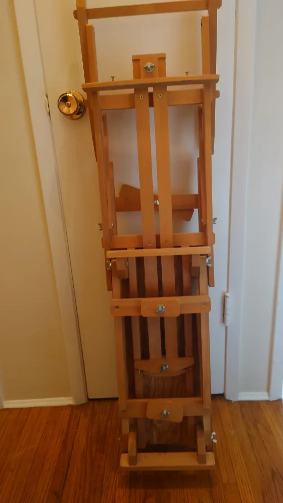 Traditional Artist Portable Donkey Bench Easel image indicator(7)