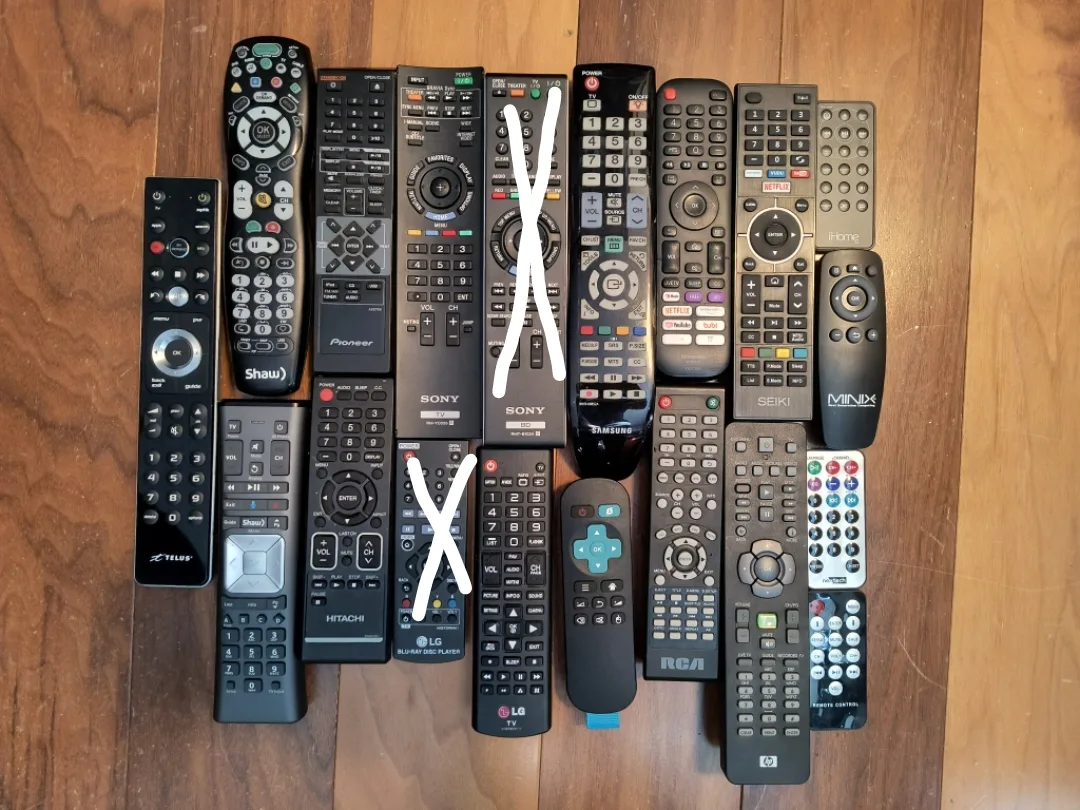 I don't need all these remotes thumbnail