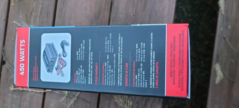 New Samlex Driver 450 Watt Power Inverter image indicator(6)