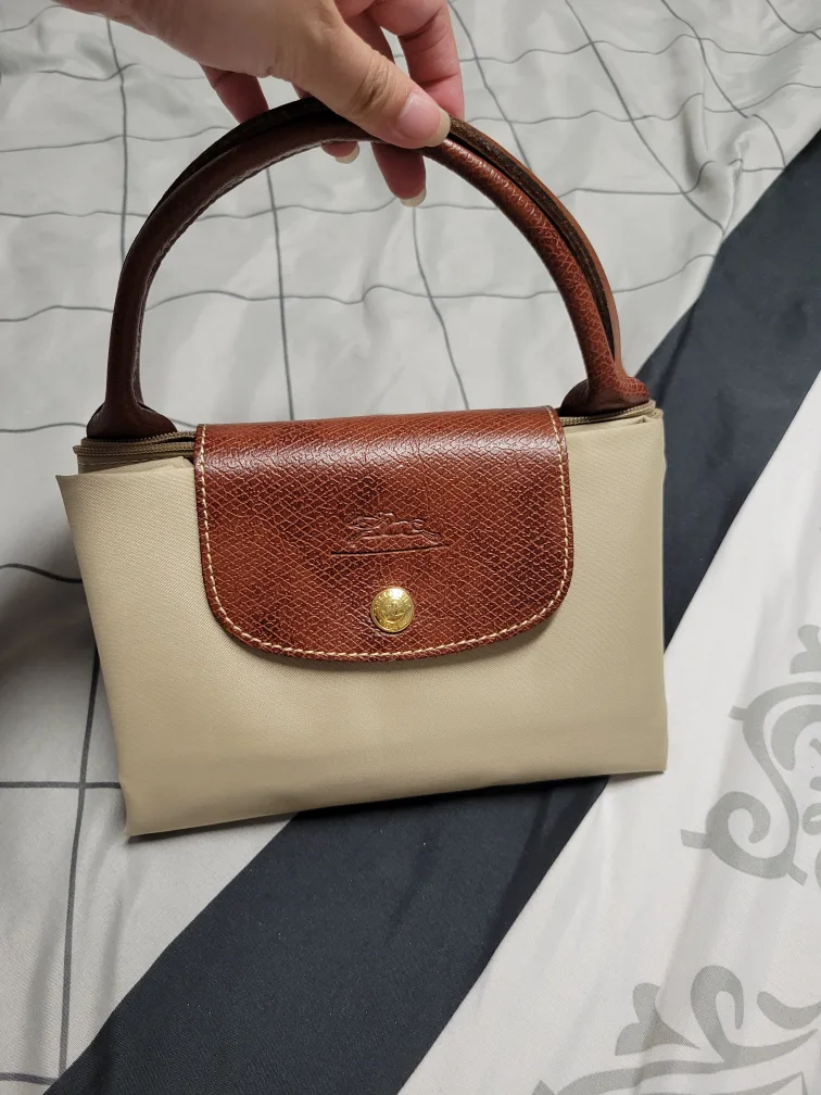 Longchamp Beige Tote Bag M image indicator(7)