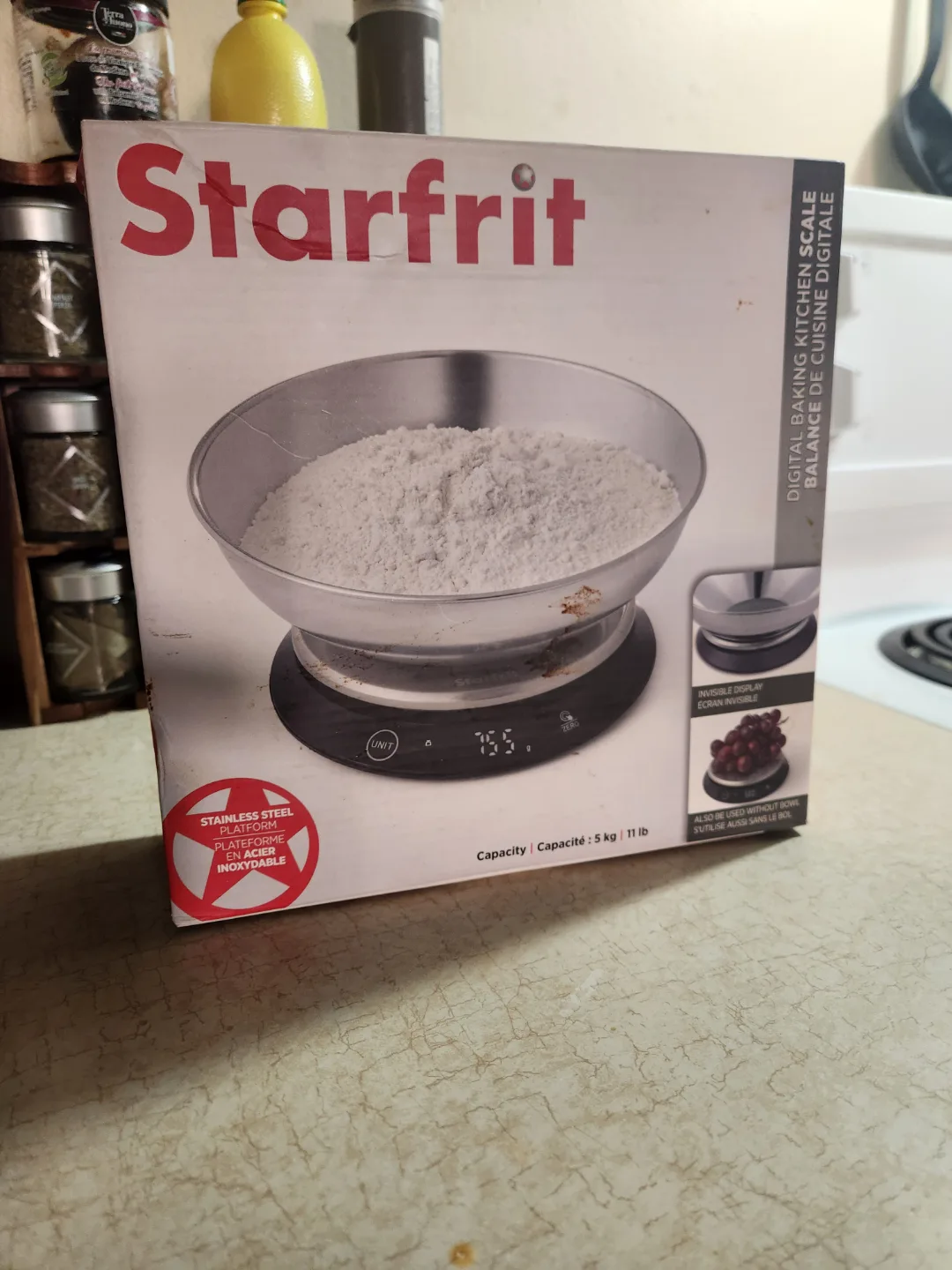 New Starfrit Digital Baking Kitchen Scale thumbnail