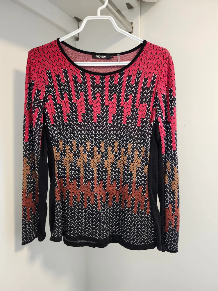NIC+ZOE Women's Sweater - Size  M thumbnail