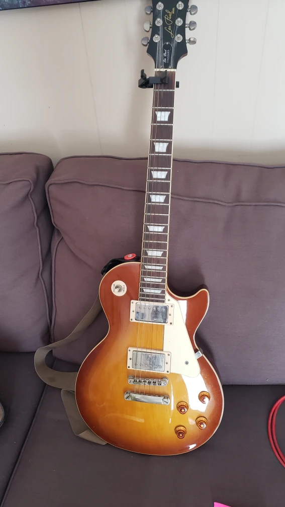 Epiphone Les Paul + Fender Mustang Amp + zoomG1On FX,  Full Kit - photo 2