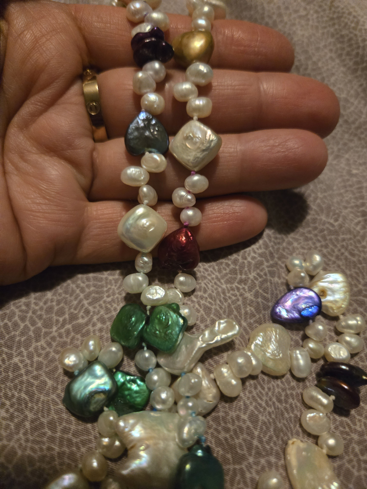 Unique Pearl Necklace 65" - photo 3