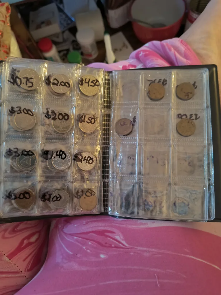 Coin collection image indicator(6)