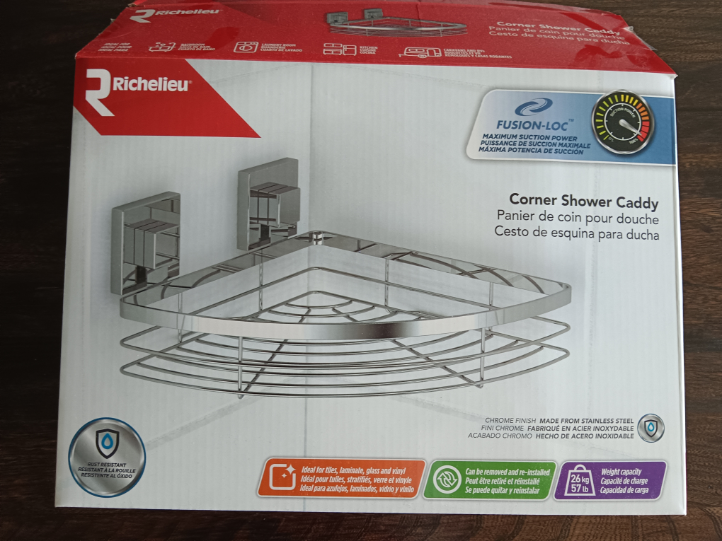 Richelieu Corner Shower Caddy
