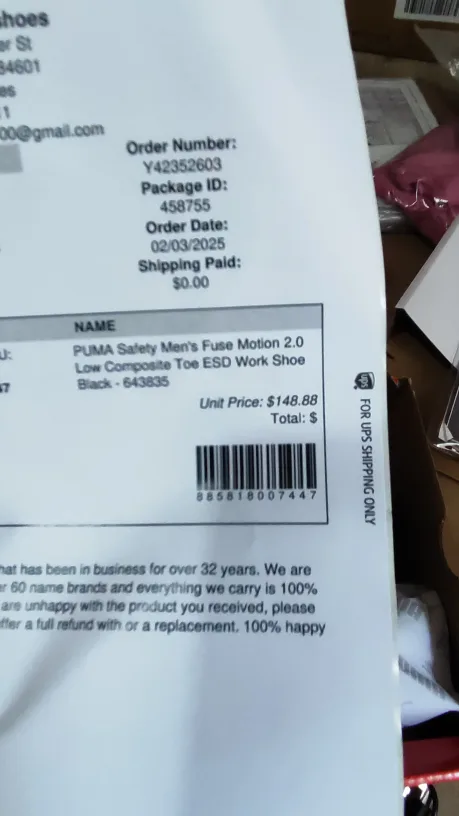 New PUMA Safety Shoes 8.5 image indicator(6)