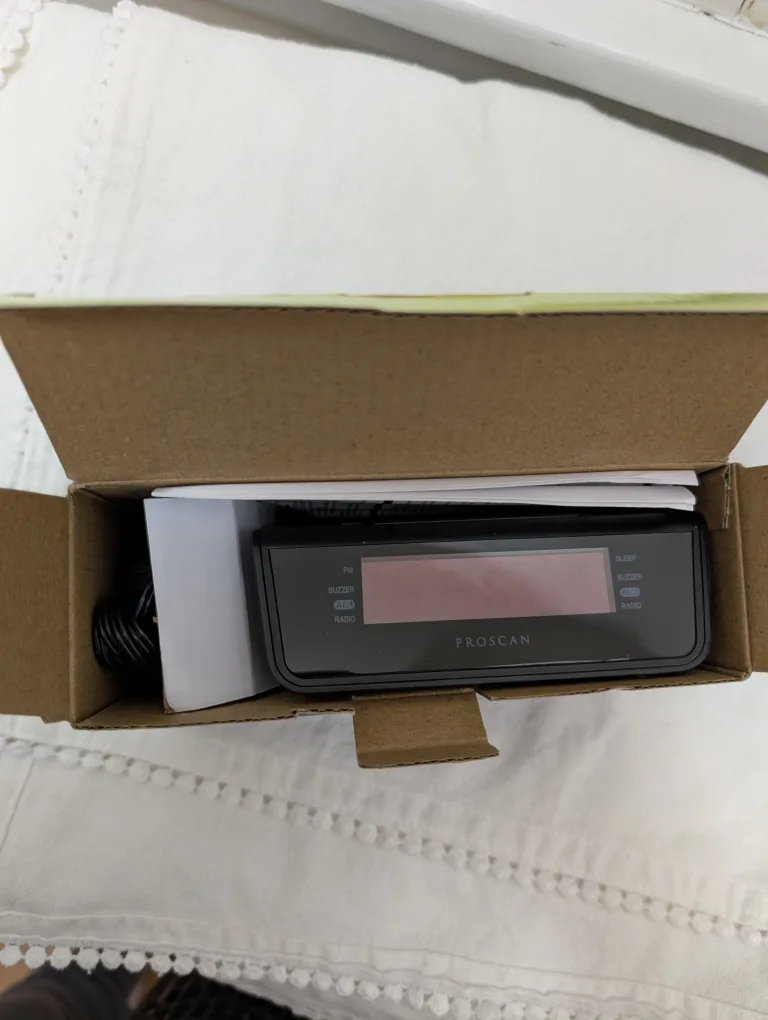 Proscan Dual Alarm Clock Radio 💚 image indicator(2)