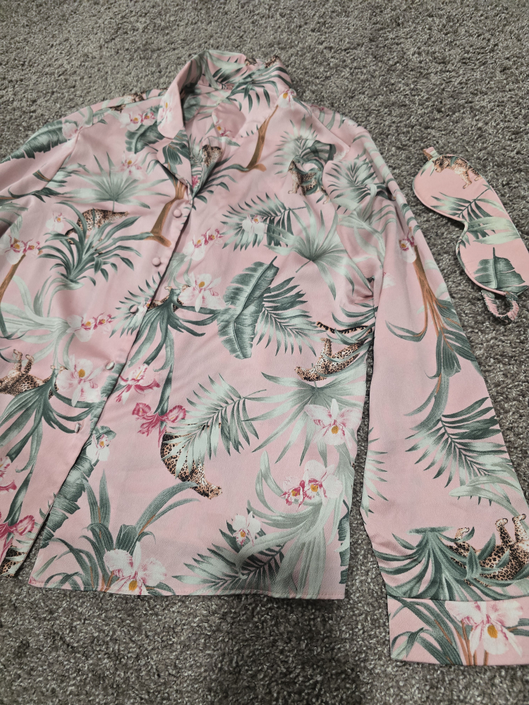 Pink Floral night wear - photo 2
