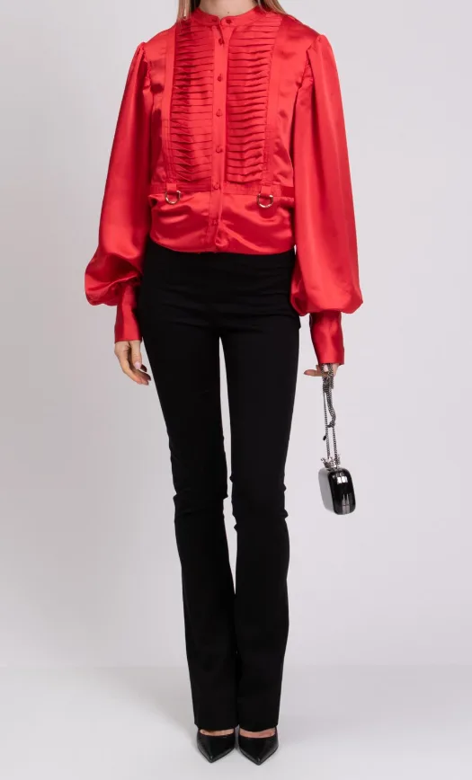 Authentic Versace Flared Black Trousers - Size 38 thumbnail