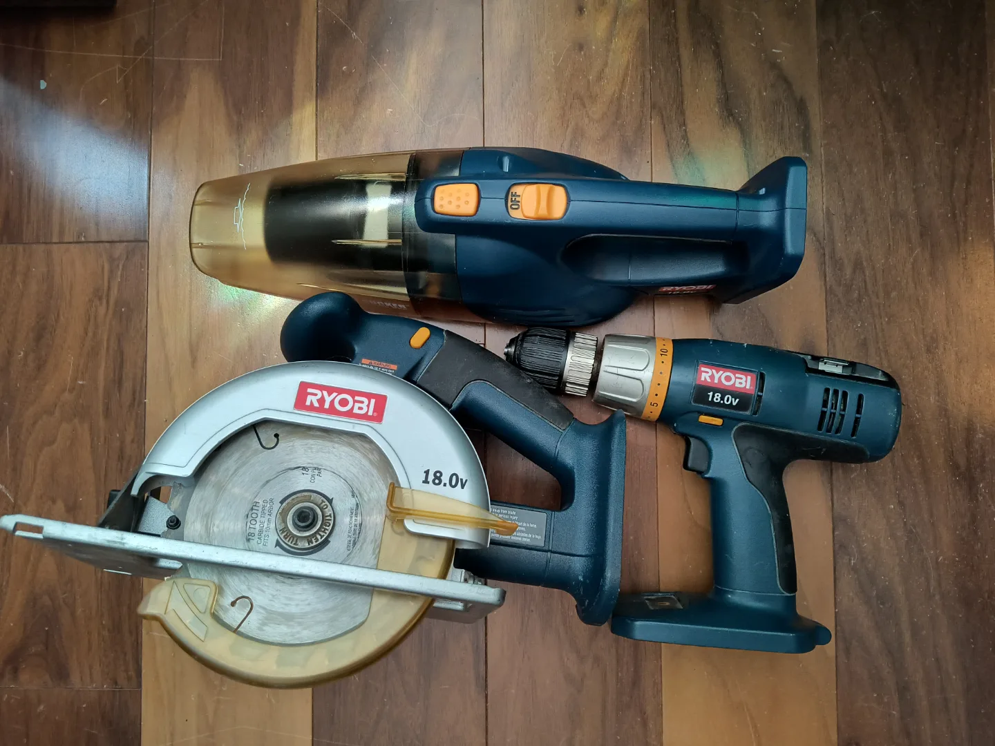 Ryobi Tools (Saw, Drill, Vacuum) thumbnail