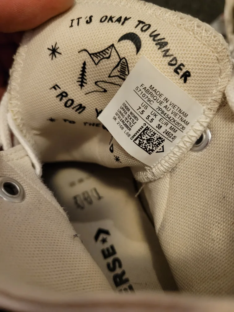 Converse Chuck Taylor All Star High Top - Women's US 7.5 image indicator(5)