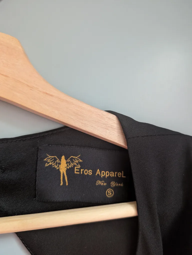 Eros Apparel Black Dress Size Small image indicator(3)