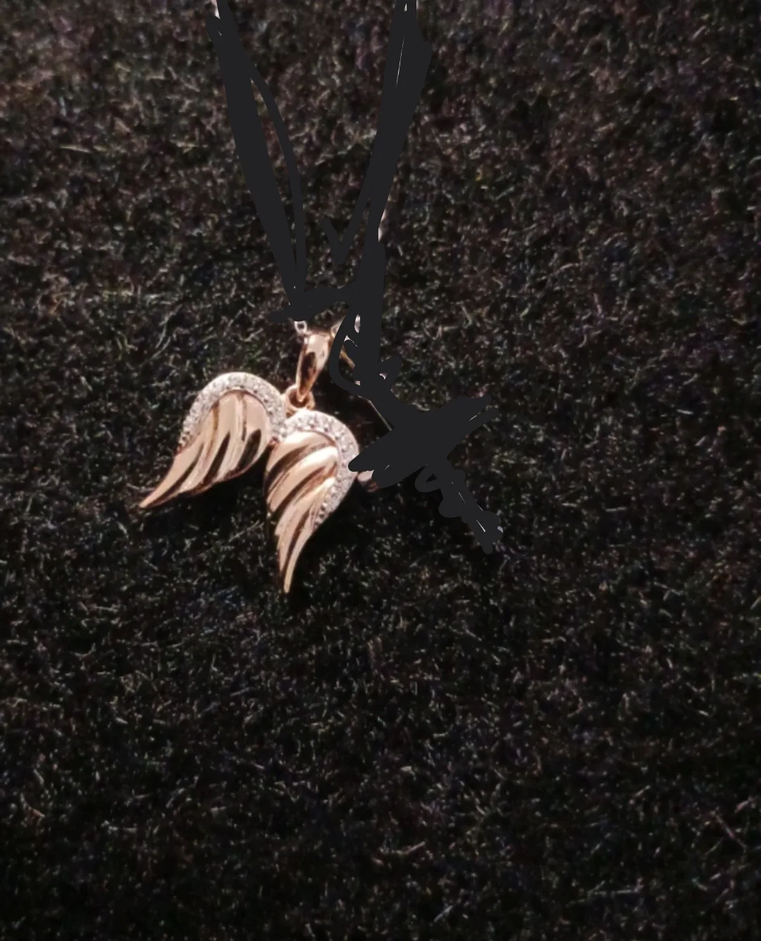 Angel Wings Pendant only thumbnail