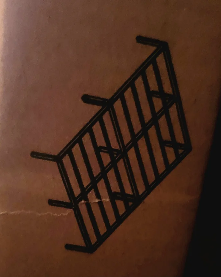 King Size Metal Bed Frame image indicator(2)