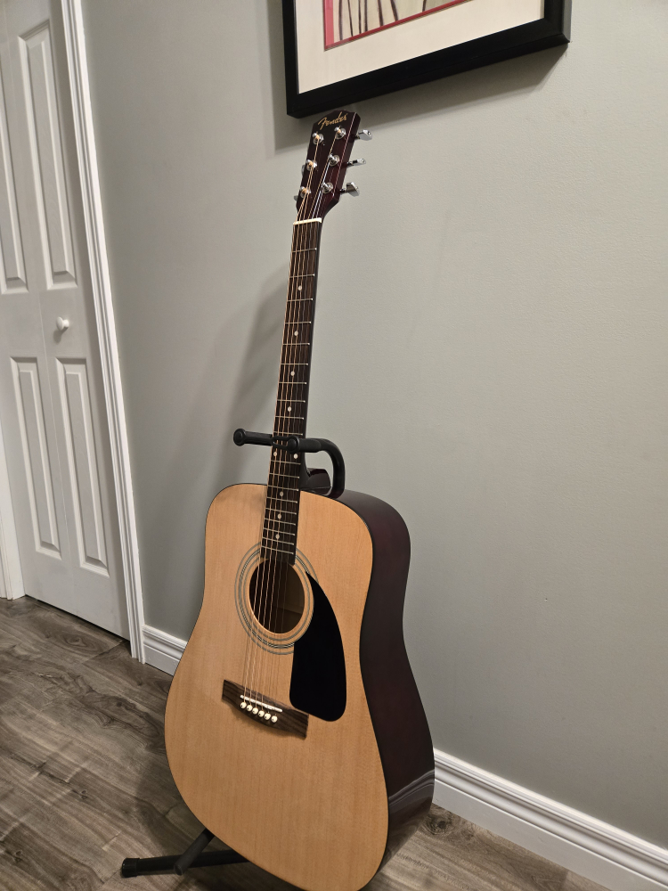 Fender FA-100 acoustic guitar - photo 3
