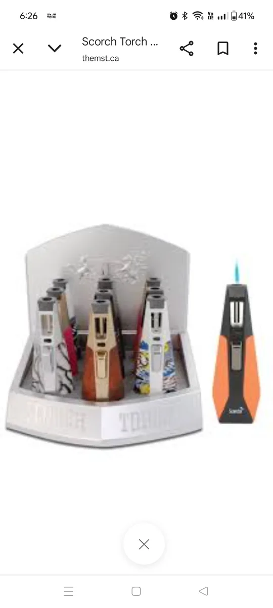 Scorch Torch Lighters image indicator(2)