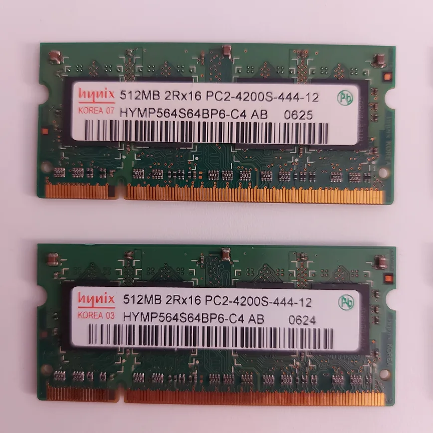 2x Samsung and 2x Hynix 512MB RAM Sticks for PC image indicator(3)