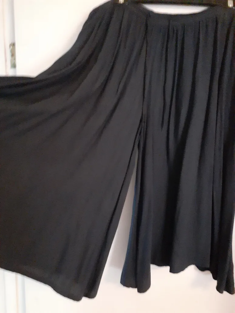 Wide-legged Dark Pants image indicator(2)