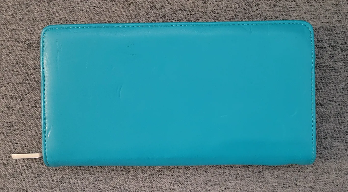 ‼️TOSS ALERT‼️Matt & Nat - Teal Wallet - Vegan Leather image indicator(3)