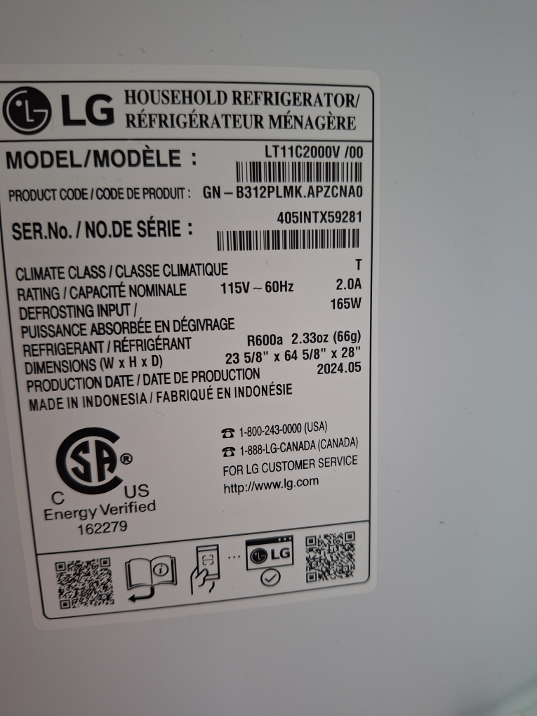 LG Top Freezer Refrigerator - photo 5